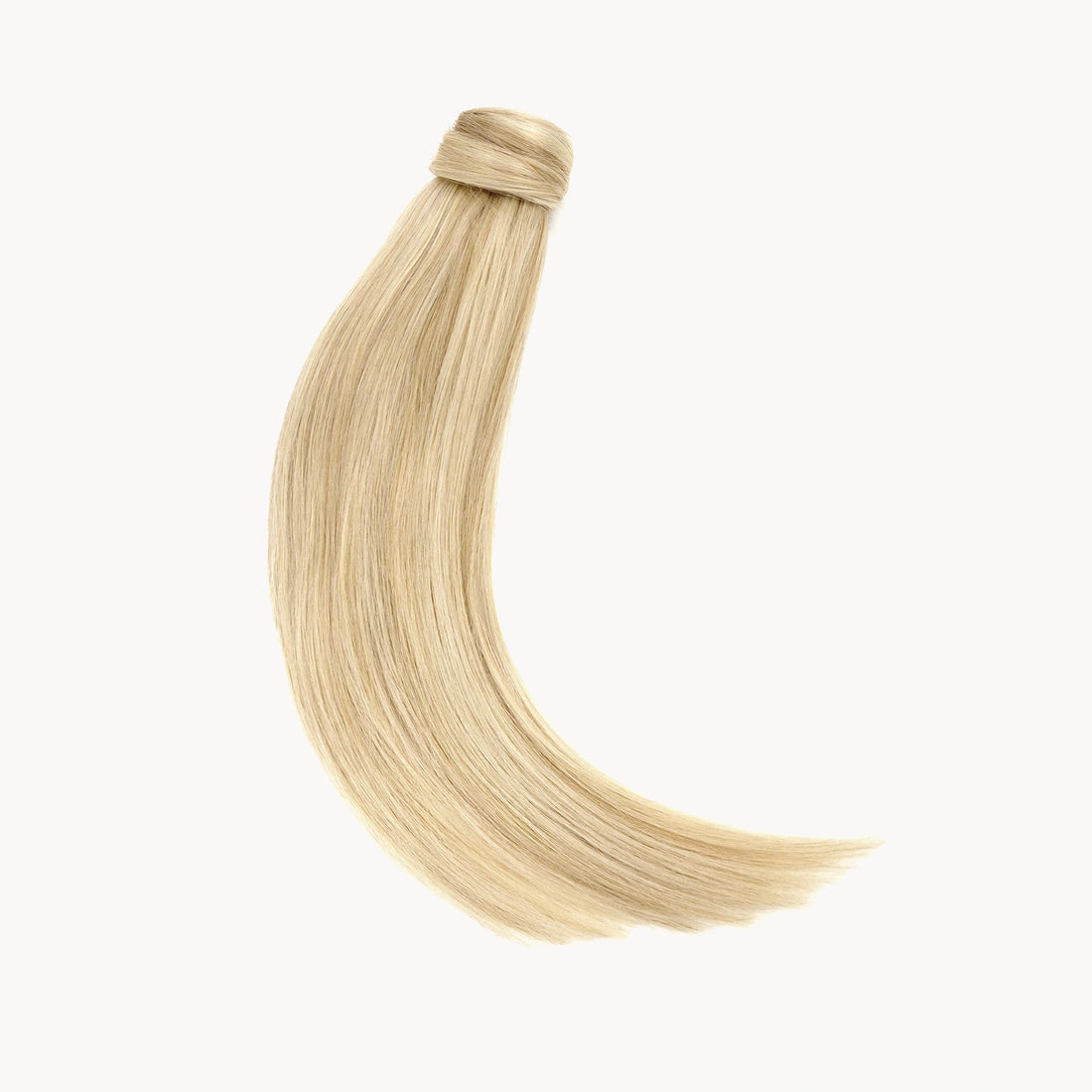 Sunksissed licht blonde ponytail gemaakt van remy human hair. Clip in paardenstaart voor langer en voller haar. 