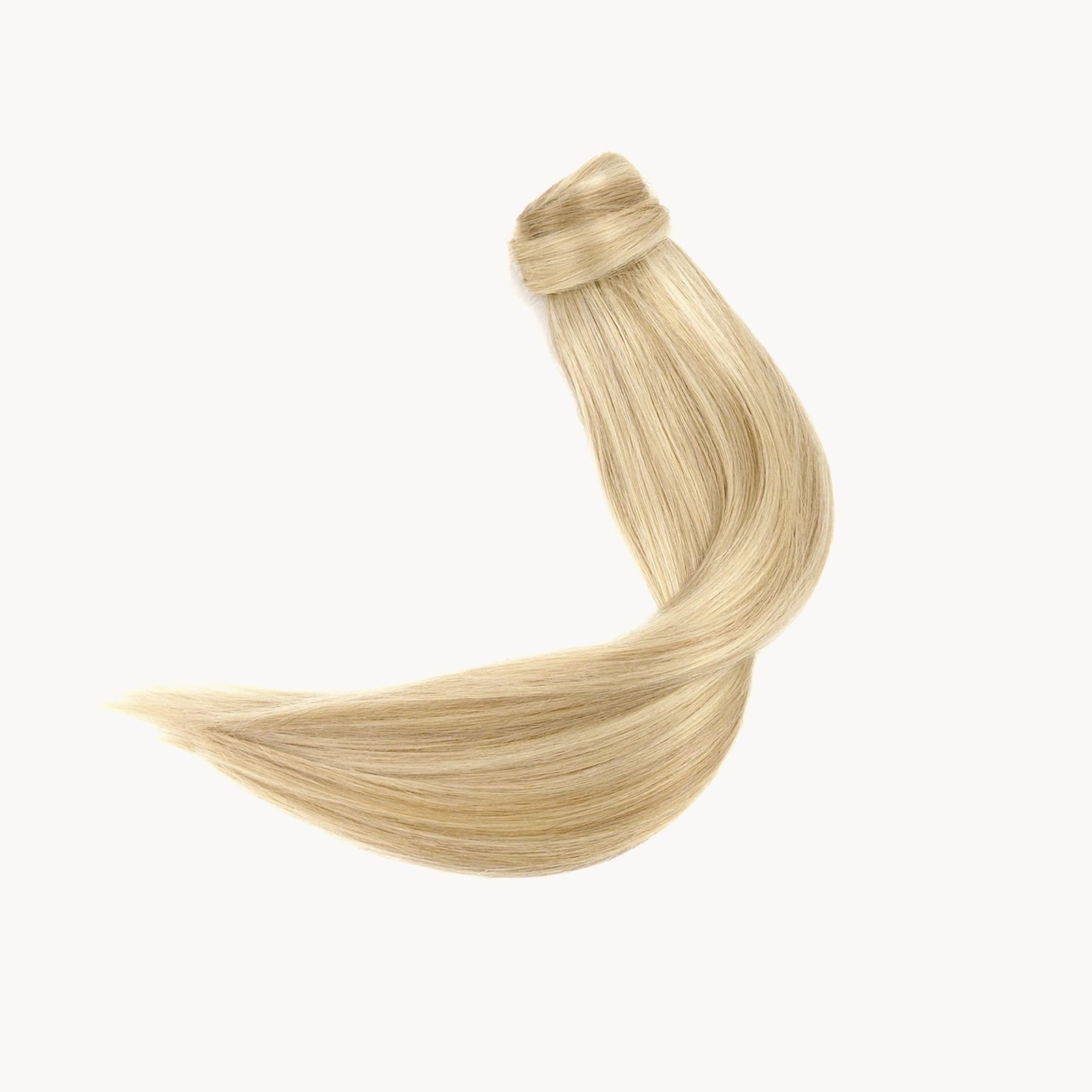 Natural blonde ponytail gemaakt van remy human hair.

