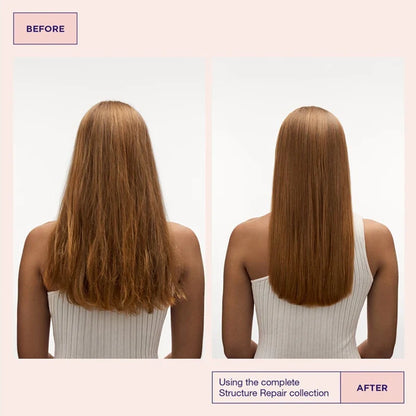 Voor &amp; Na Maria Nila Structure Repair lijn voor hairextensions