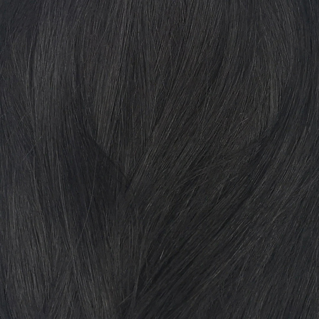 Zwarte clip-in hairextensions 🖤 60cm - 280g