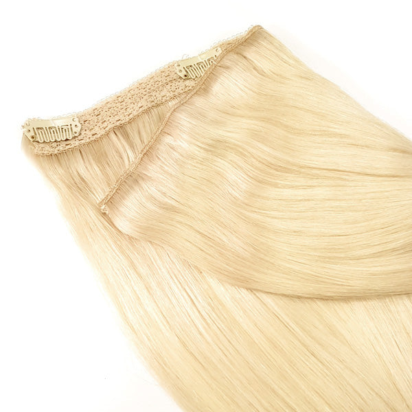 Bleach blonde quad weft hairextensions ✨