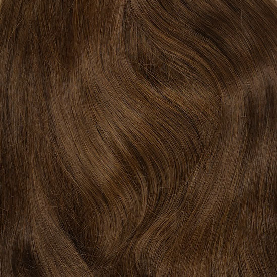 Kleursample Warm bruin - warm auburn brown 