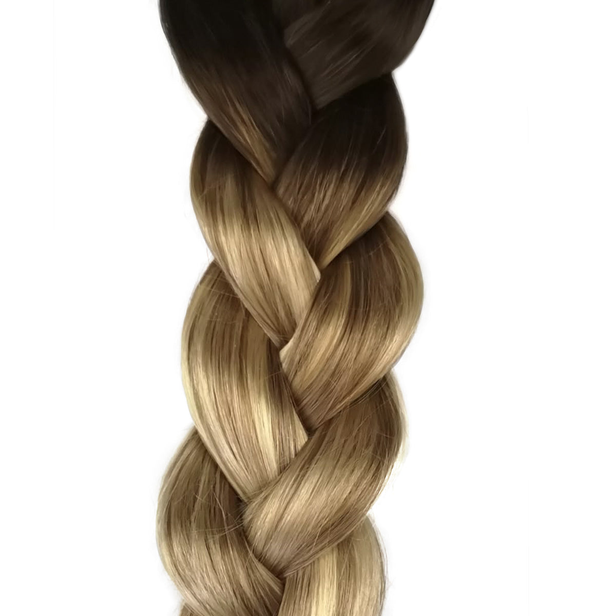 Honey ombre quad weft hairextensions 🍯 60cm - 100g