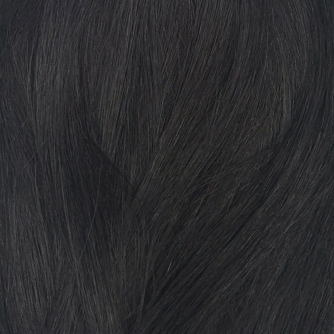 Zwarte quad weft hairextensions 🖤 50cm - 80g
